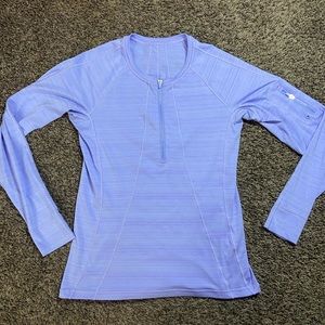 Athleta Half Zip Light Purple Small